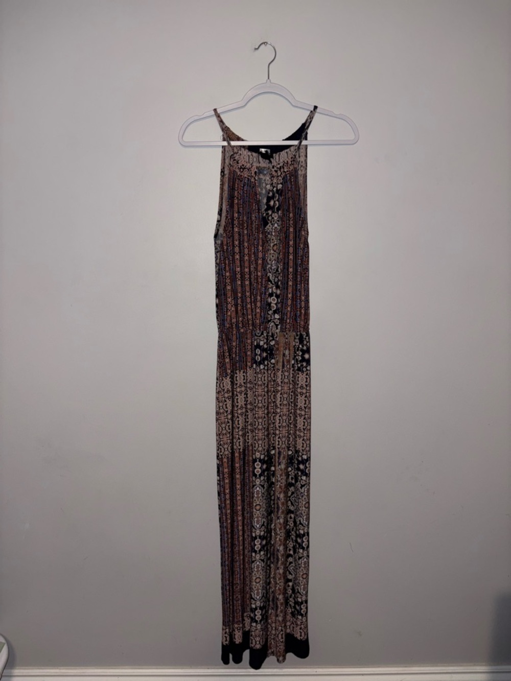 EnFocus Studio ~ Navy Printed Maxi Dress